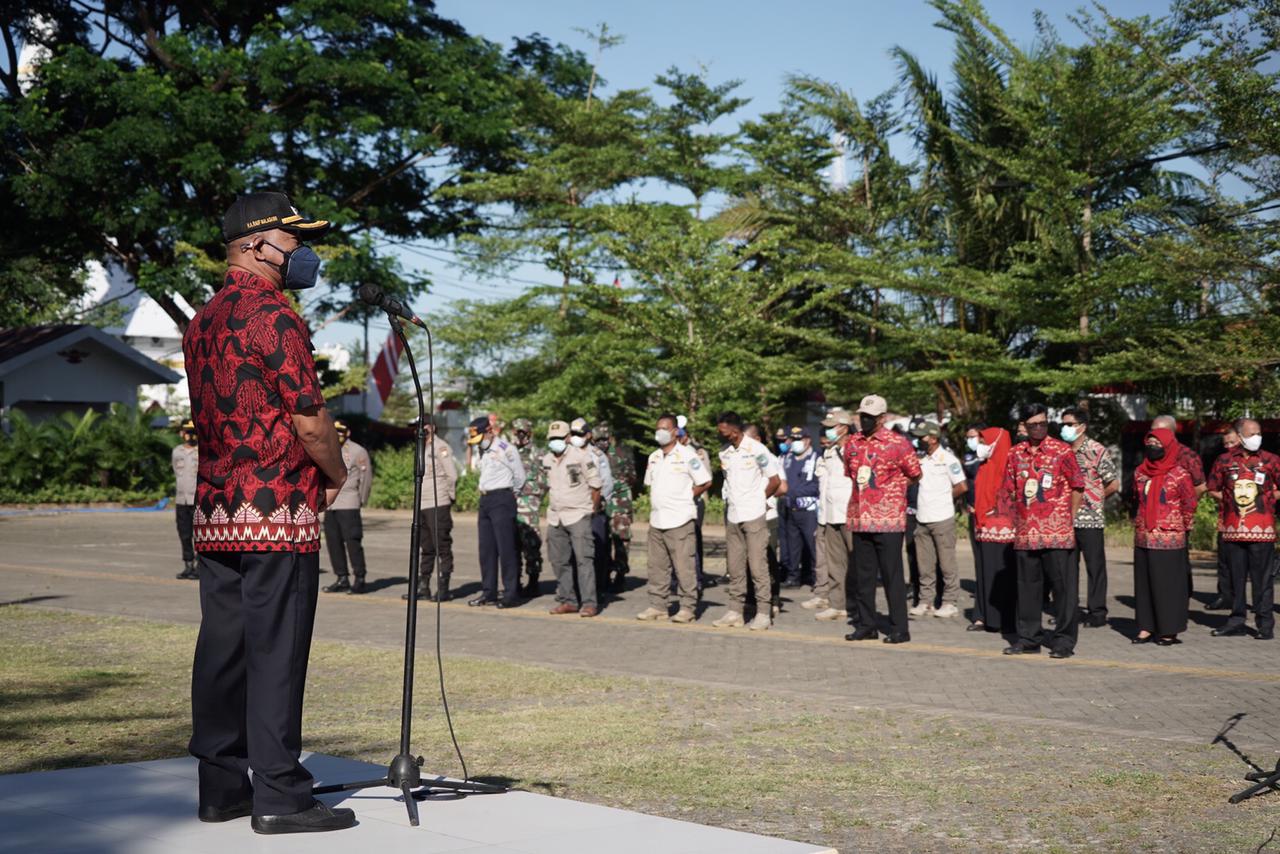 Wabup Gowa Ingatkan Tim Gabungan Tetap Tegas dan Humanis dalam Bertugas 